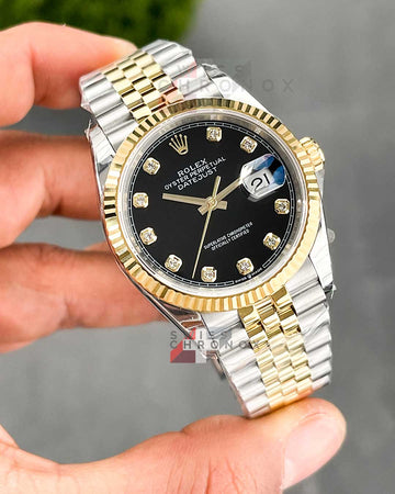 Rolex Oyster True Tone with Black Dial