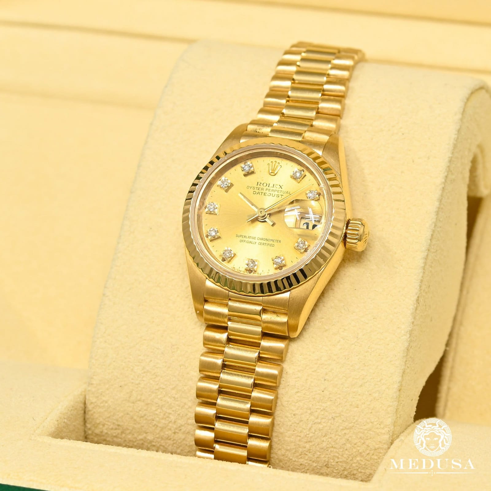 Rolex Oyster Perpetual Date Adjustable Gold Edition