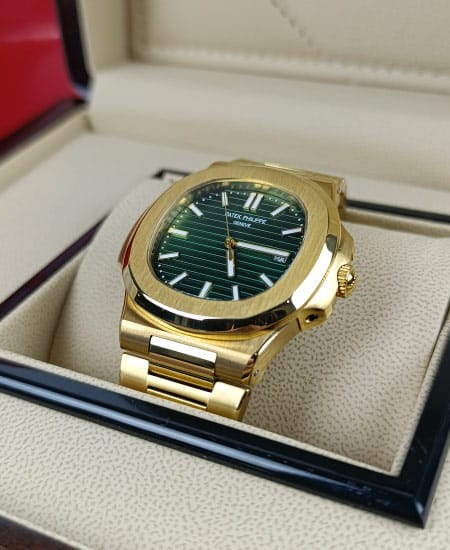 Patek Philippe Nautilus Green Dial Gold Edition